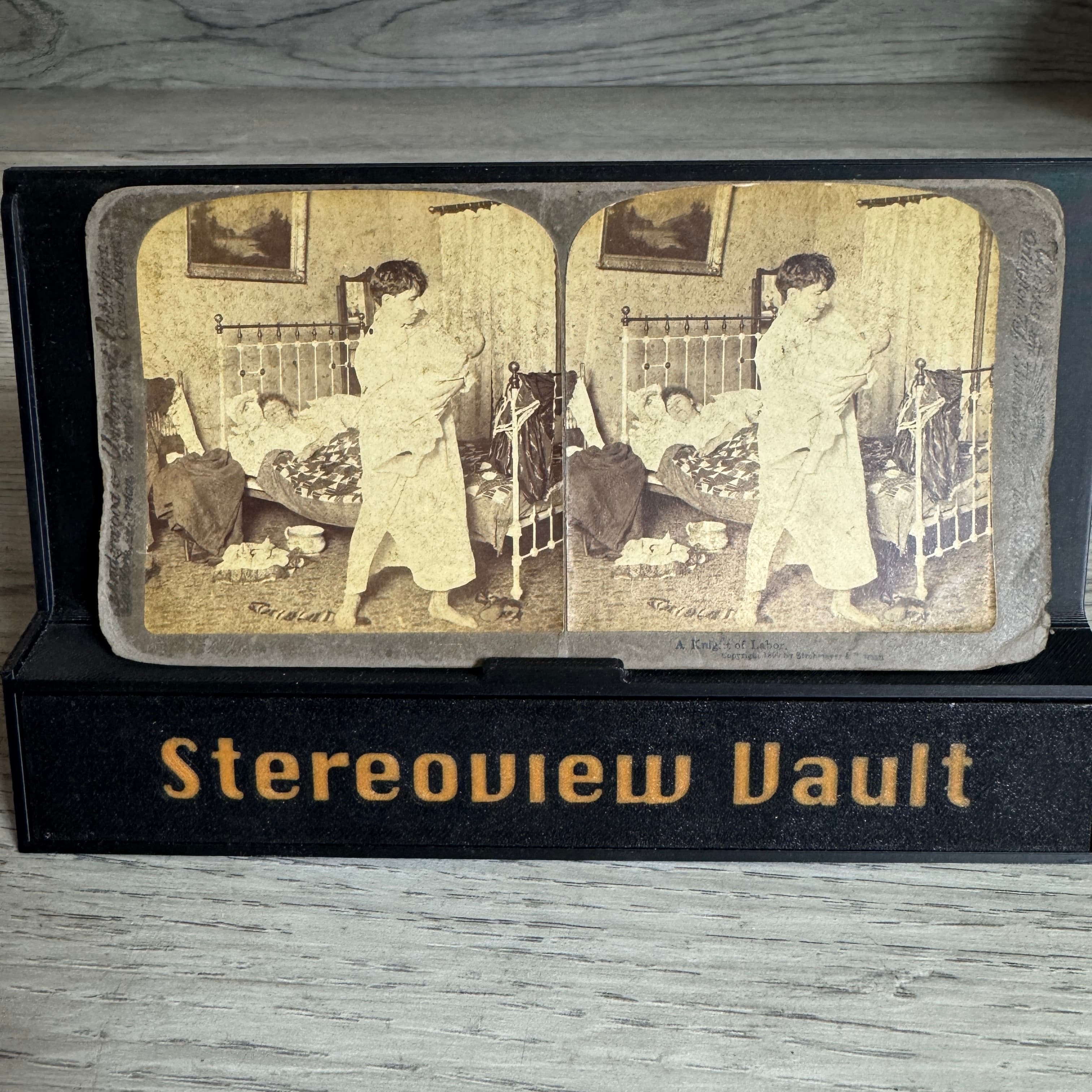 A Knight of Labor, H.C. White Co., c. 1900, Domestic Scene